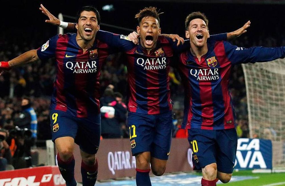 Luis Suárez, el tercer mosquetero
