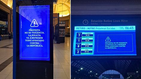 El Gobierno advierte que la policía va a reprimir y Bullrich ofrece 10 millones a quien denuncie a los violentos.