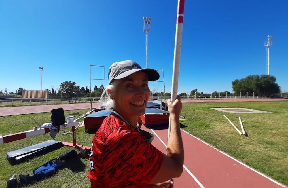 Nené, entrenadora de atletismo de Mendoza. / Los Andes