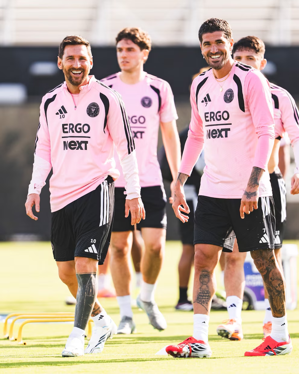 El&nbsp;Inter Miami dejó atrás las vacaciones y retornó a los entrenamientos con Leo y De Paul como protagonistas.