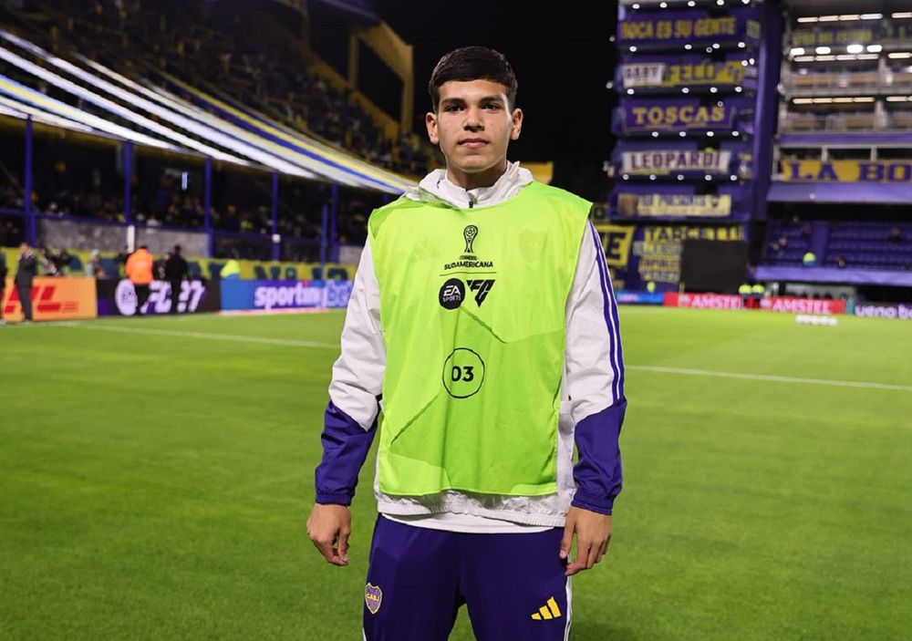 Fernando Gutiérrez, el pibe de Algarrobo Nuevo qué conquistó La Bombonera y sueña con triunfar en Boca