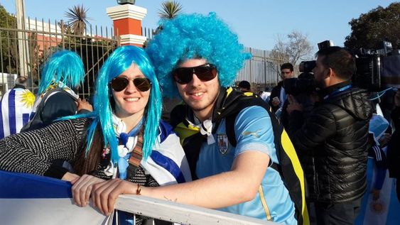 Copa América: todo el color de la previa de Argentina-Uruguay en La Serena