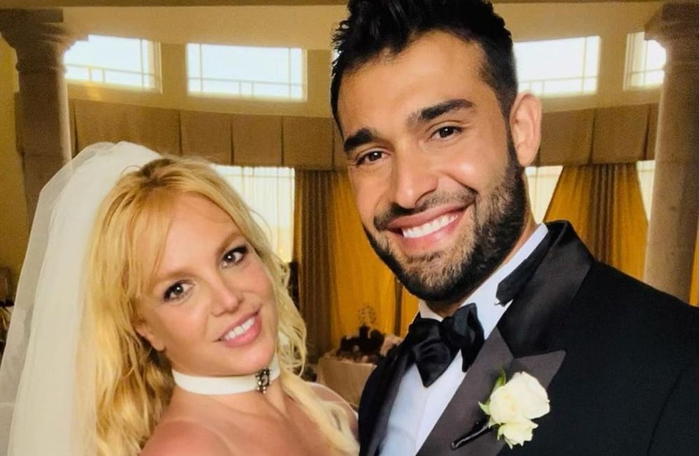 La boda de Britney Spears y Sam Asghari.