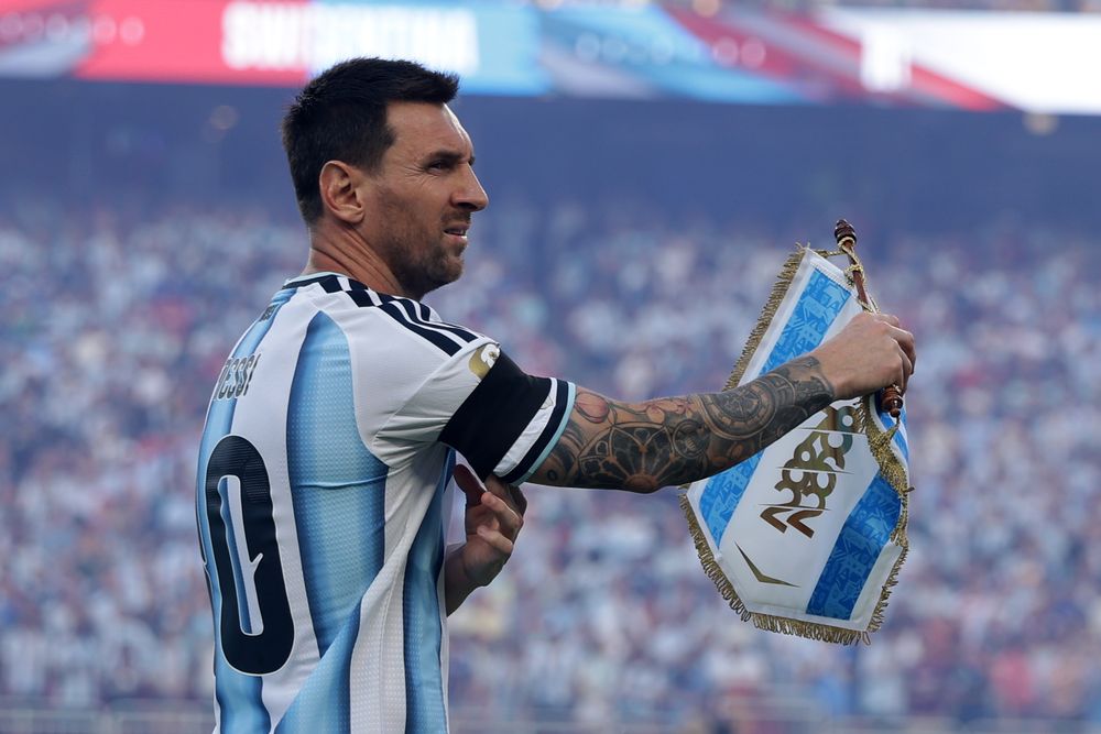 Lionel Messi, referente de la Selección Argentina