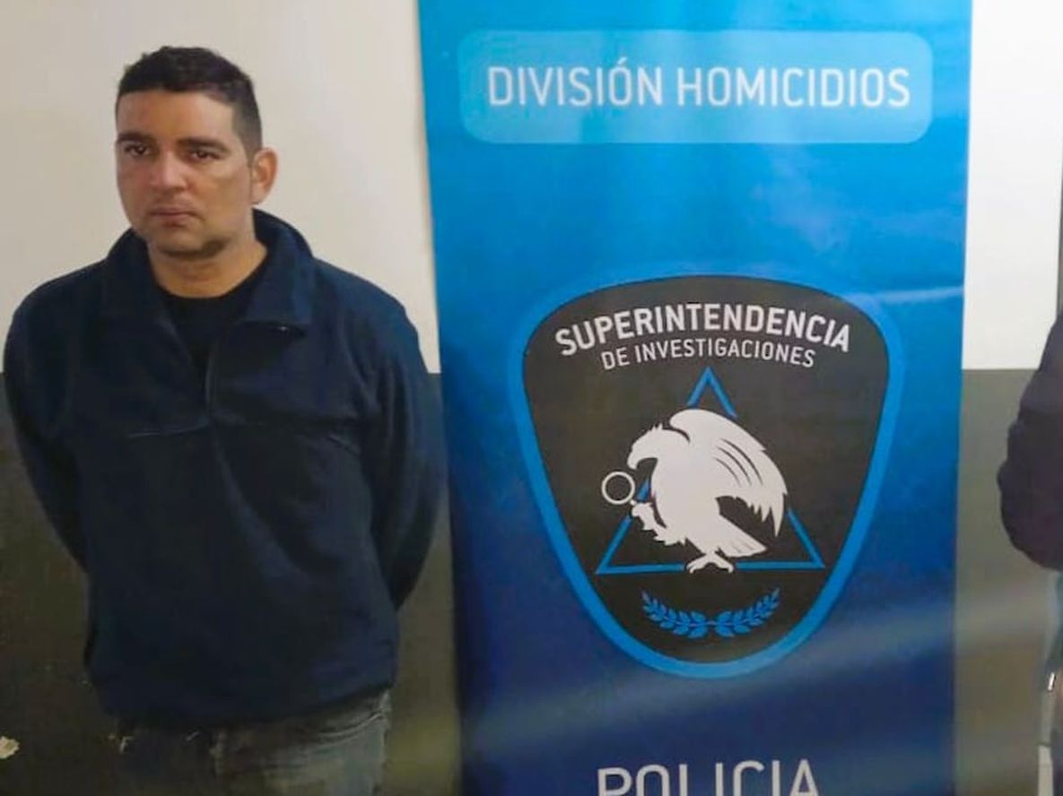 Germán Berjeli, podólogo mendocino detenido y acusado de matar a su esposo Roberto Guzmán Jaque. Foto: Policía de la Ciudad de Buenos Aires