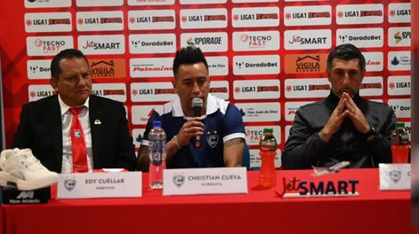 Christian Cueva, denunciado por violencia familiar. Foto: X / @Club_Cienciano