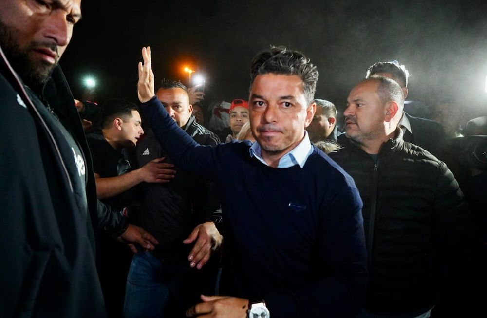Marcelo Gallardo habló y le dejó un mensaje a los hinchas de River. (Gentileza Clarín)