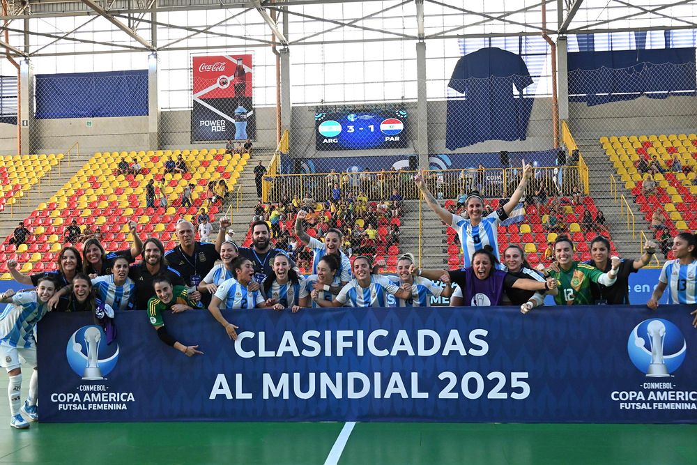 Argentina irá al Mundial de futsal femenino en Filipinas, pese a que perdió con Brasil&nbsp;