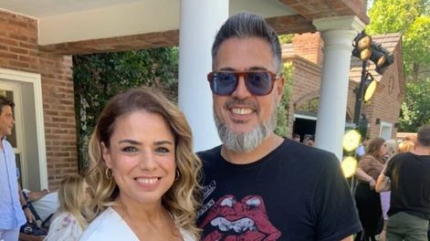 Los Andes | Marina Calabró y Rolando Barbano, los protagonistas de la polémica del fin de semana (Gentileza revista Gente).