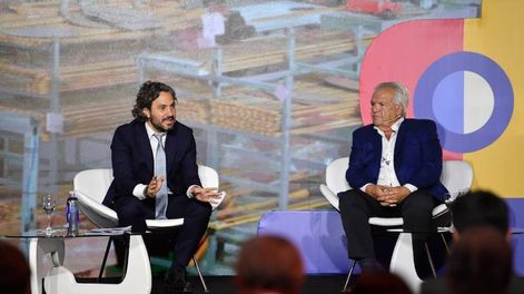 Los Andes | Cafiero habló en la 27° Conferencia Industrial que tiene su eje de discusión en el título “Exportar Valor Argentino”. Estuvo junto a Luis Betnaza, de Techint.