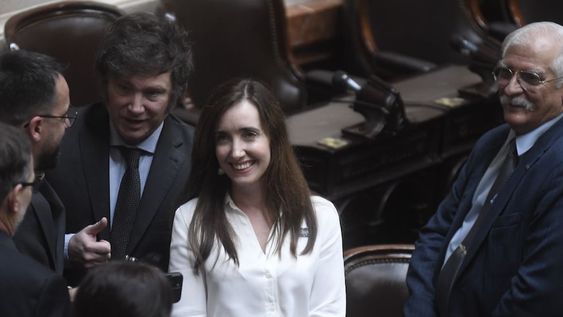 La Asamblea Legislativa proclamó como presidente y vice a Milei y Villarruel - Foto Federico López Claro