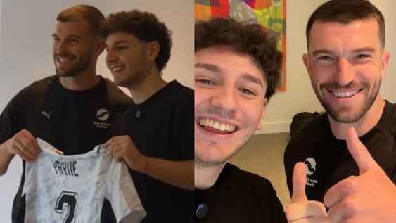 Tim Payne conoció al influencer argentino que lo volvió viral&nbsp;