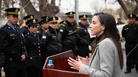 Mercedes Rus, ministra de Seguridad. Prensa Gobierno