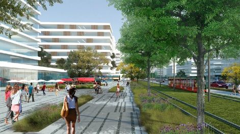 Los Andes | Render del futuro Distrito Sustentable Estación Mendoza | Gentileza