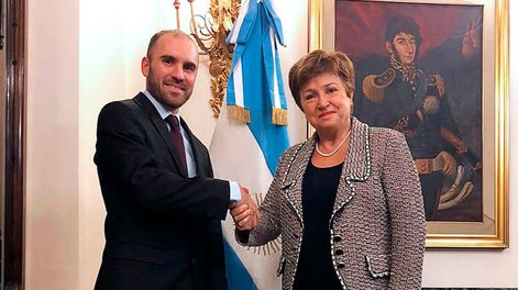 Guzmán con Georgieva