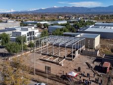 El Banco de Alimentos mostró los avances del futuro centro de operaciones