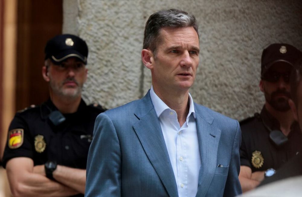 El cuñado del rey de España ya está tras las rejas