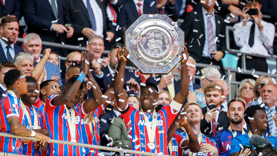 Crystal Palace derrotó al Liverpool de Alexis Mac Allister en la final de la Community Shield. Foto: EFE/EPA/TOLGA AKMEN