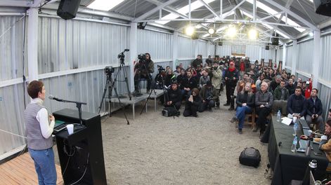 Hoy se desarrolló la primera jornada de seis previstas para la audiencia pública de PSJ Cobre Mendocino