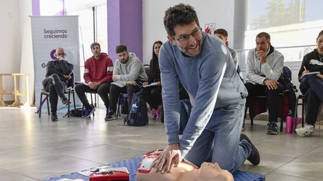 Aprendé a salvar vidas: cursos gratuitos de RCP y Maniobra de Heimlich en Guaymallén
