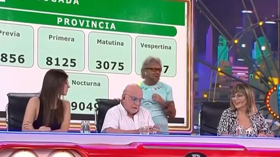 Horacio Pagani volvió a ganar la quiniela en vivo.