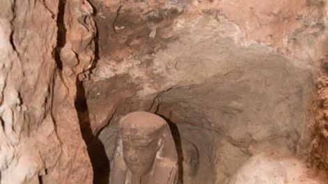 Descubrieron una esfinge antigua en Egipto