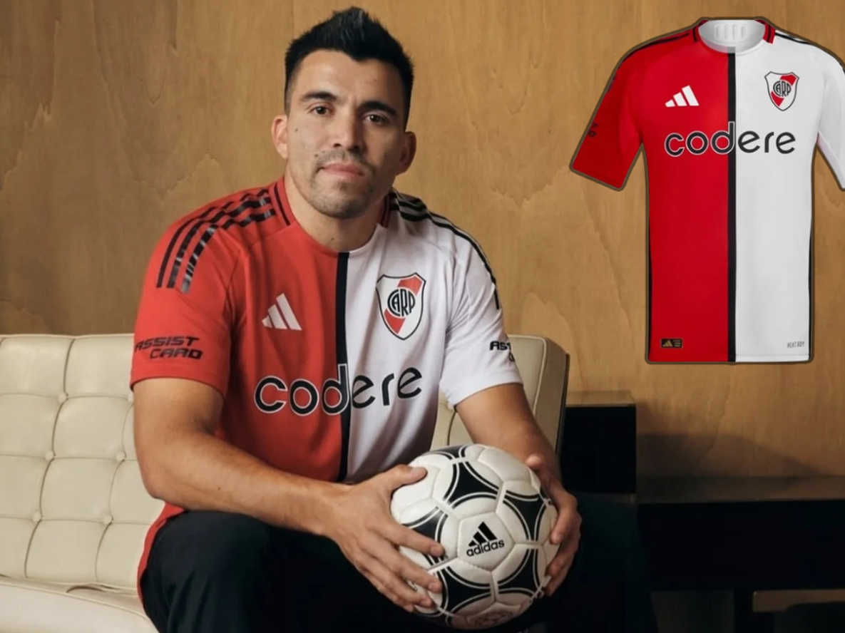La nueva camiseta alternativa de River Plate.