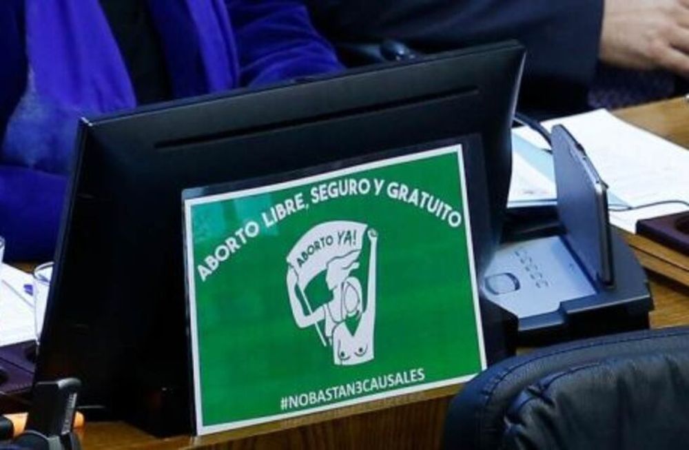 El Congreso chileno recibió proyecto de ley para instaurar el aborto libre