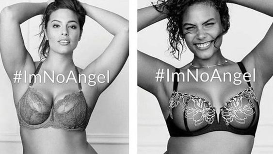 Dedicado a Victorias Secret: modelos extra large también lucen en ropa interior