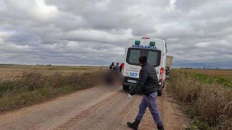 Erica Torres fue hallada herida a un costado de un camino rural - Foto Eres Chaco