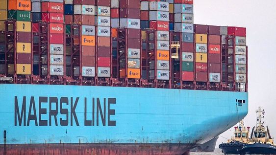Maersk, compañía de transporte de cargas por mar