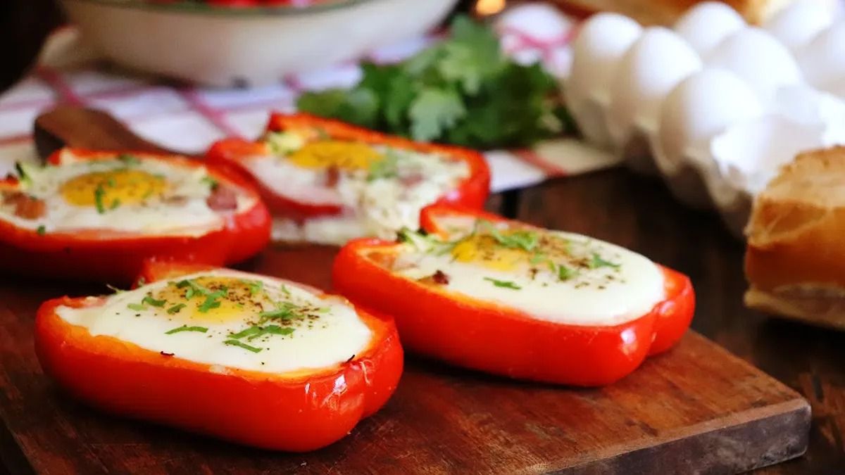 Morrones rellenos al horno: una comida nutritiva y deliciosa