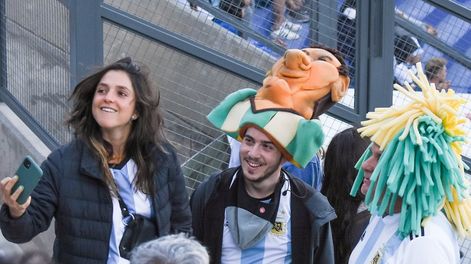 Los fanáticos de la Selección Argentina coparán todos los estadios de Qatar 2022. / Gentileza.