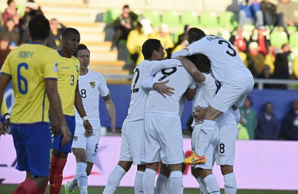 En un partidazo, Bolivia consiguió su primer triunfo ante Ecuador