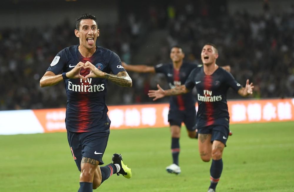 Di María, artífice del triunfo del PSG en el retorno de Neymar