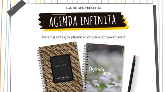 ¿Todavía no tenés tu agenda infinita? Empezá a organizarte para el 2022, ¡hay dos modelos para elegir!