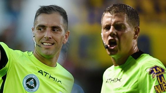 Por no cobrar penales en contra de Boca y River, pararon a Delfino y Echenique