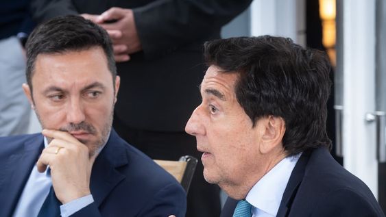 Carlos Melconian, nombrado Ministro de Economía si Patricia Bullrrich llega a ser presidente, presentó ante empresarios y políticos en el Hotel Hyatt. - Foto: Ignacio Blanco / Los Andes