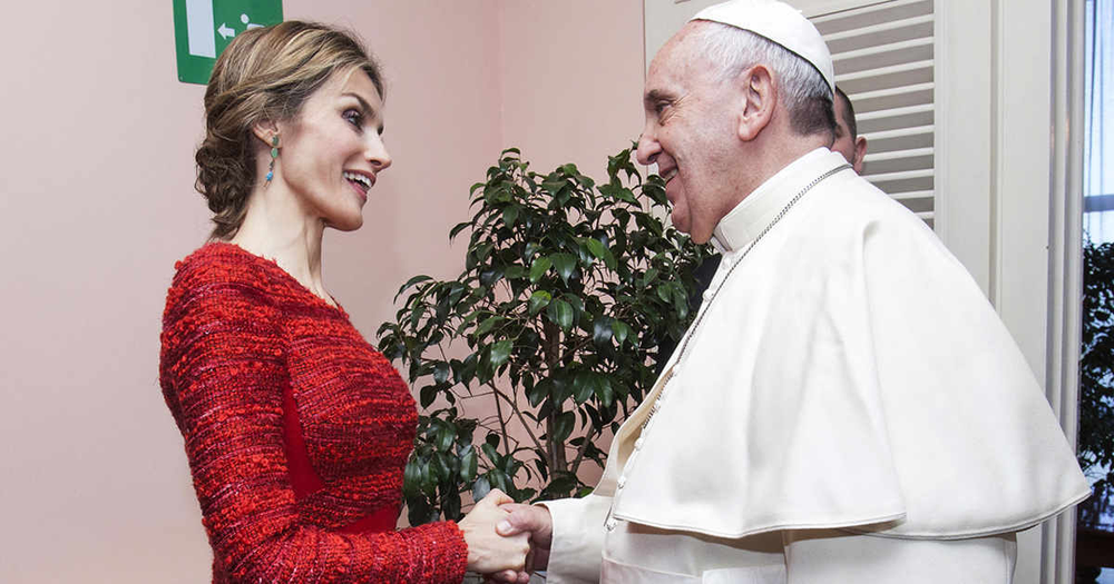 En 2014, los reyes de España visitaron al Papa Francisco y se dio un momento único entre los tres.