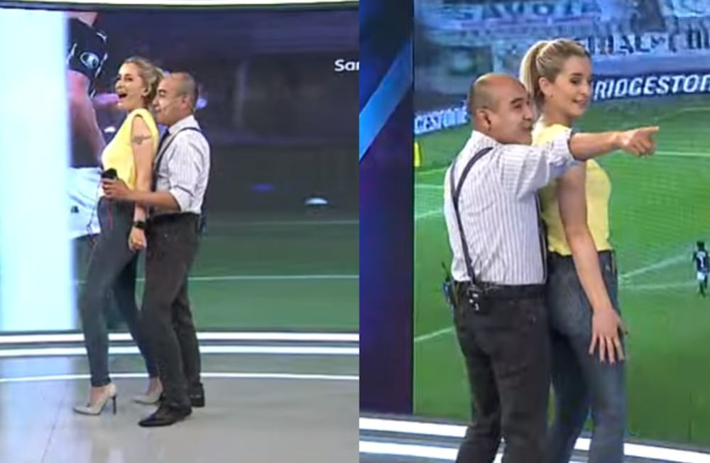 El periodista Elio Rossi reconstruyó de una manera bastante desubicada (y cuestionada) la expulsión de un jugador de River. Foto: Twitter