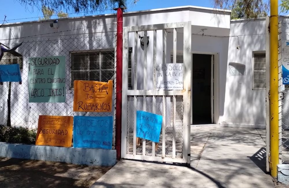 Nuevo robo en el Jardín Arco Iris.