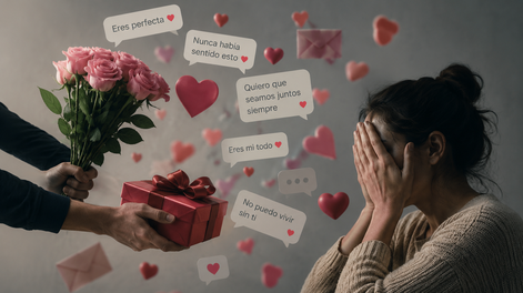 Love bombing: qué es realmente y cuáles son las señales que advierte la psicología