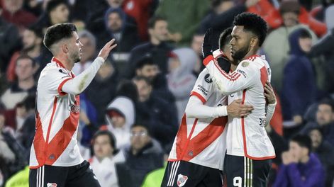 River le ganó a Talleres de Córdoba 2-1 y se metió en los cuartos de final de la Copa Libertadores. / Gentileza.