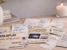 las entradas del cine o recitales no se tiran: 2 ideas simples para reutilizarlas en casa las entradas del cine o recitales no se tiran: 2 ideas simples para reutilizarlas en casa