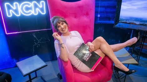 Entrevista a Goga, conductora de Choco TV. Foto Los Andes