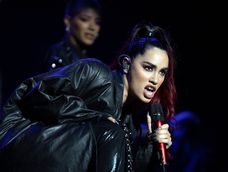 La cantante argentina Lali Espósito. 