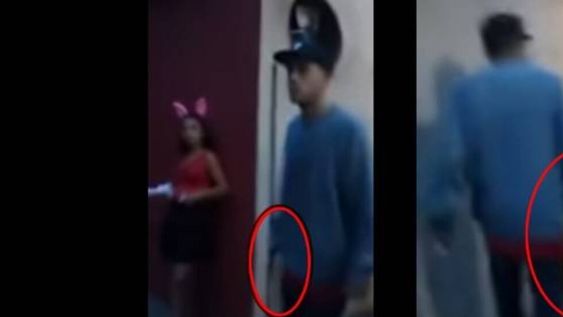 Terrible: filman a un Wachiturro armado en un hotel de San Luis