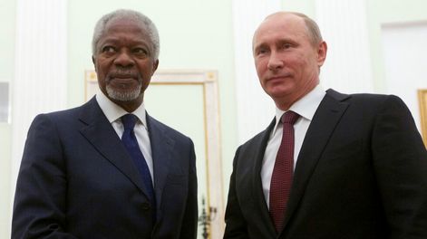 Falleció Kofi Annan, ex líder de la ONU y Nobel de la Paz