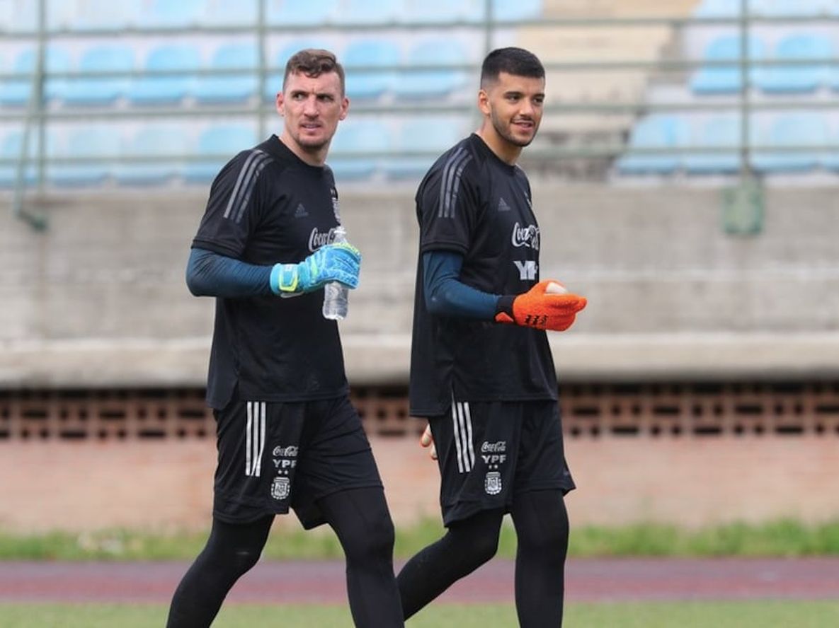 Franco Armani y Gerónimo Rulli, junto con el Dibu Martínez serán los arqueros de la Selección Argentina en el Mundial de Qatar.