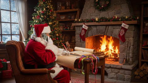MagIA de Navidad: cómo hacer que Papá Noel llame a tus hijos, paso a paso